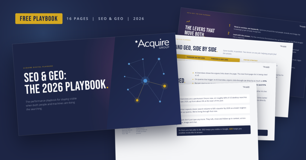 SEO GEO Playbook
